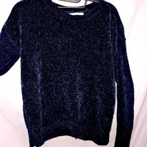 Medium Love More Dark Blue Sweater